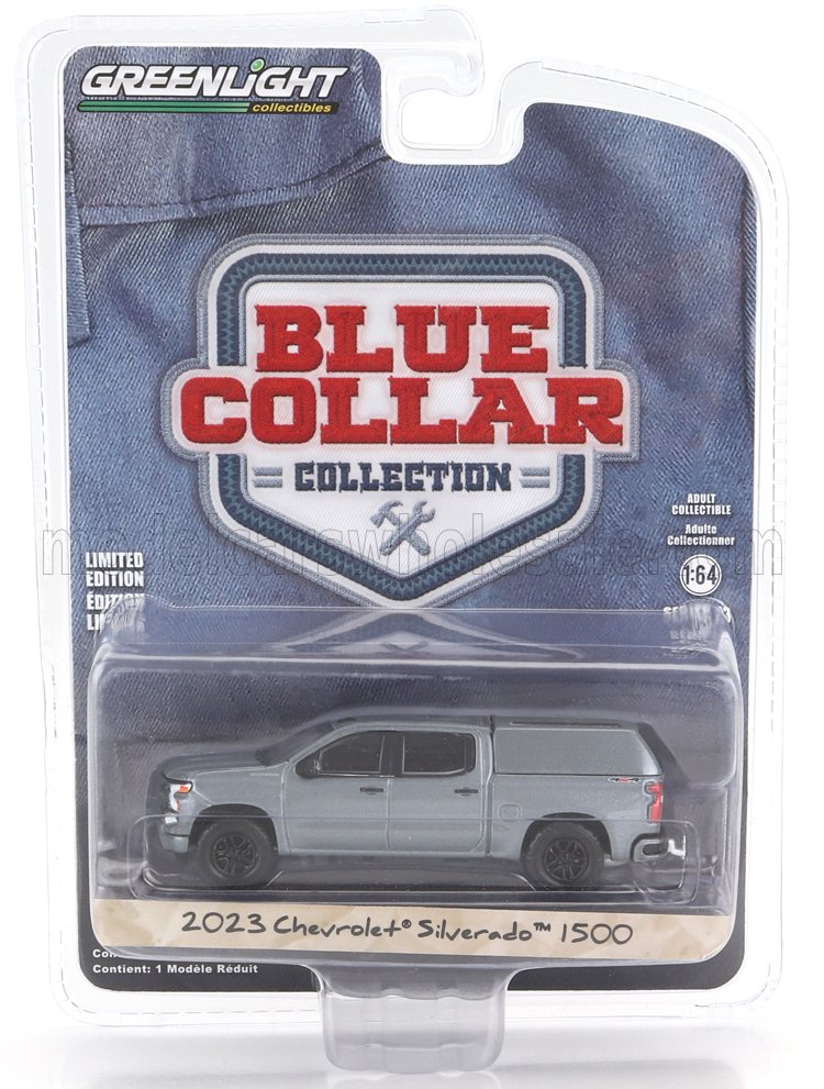 1:64 CHEVROLET Silverado 1500 Suburban Pick-up (2023), Grey Blue Met - 35280-F