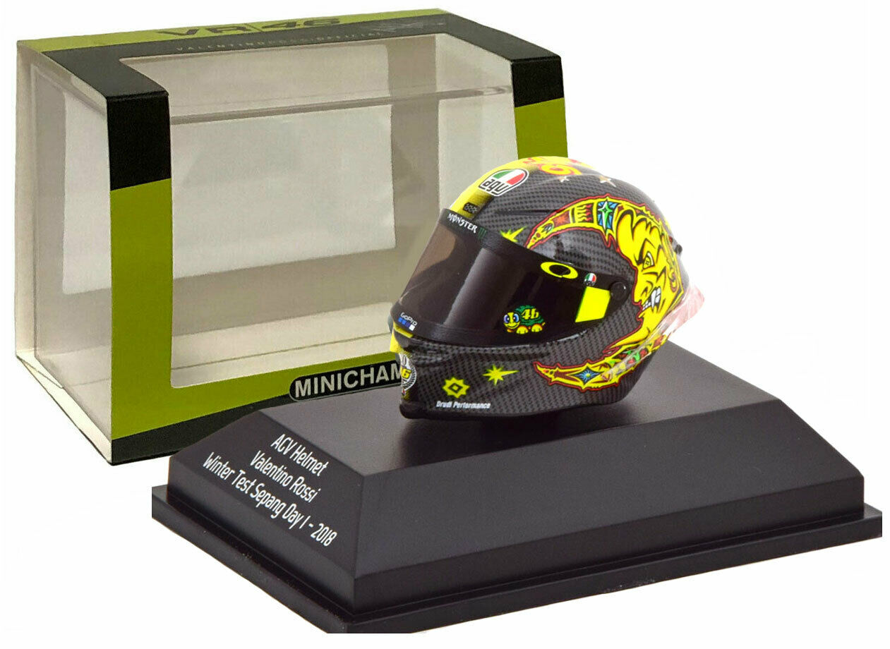 1:8 AGV HELMET - VALENTINO ROSSI - WINTER TEST SEPANG DAY 1 - 399180066