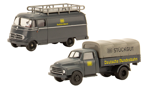 1:87 Set Edition Deutsche Bundesbahn Nr. 4, Rollfuhrdienst / Stückgut - PMS 251264