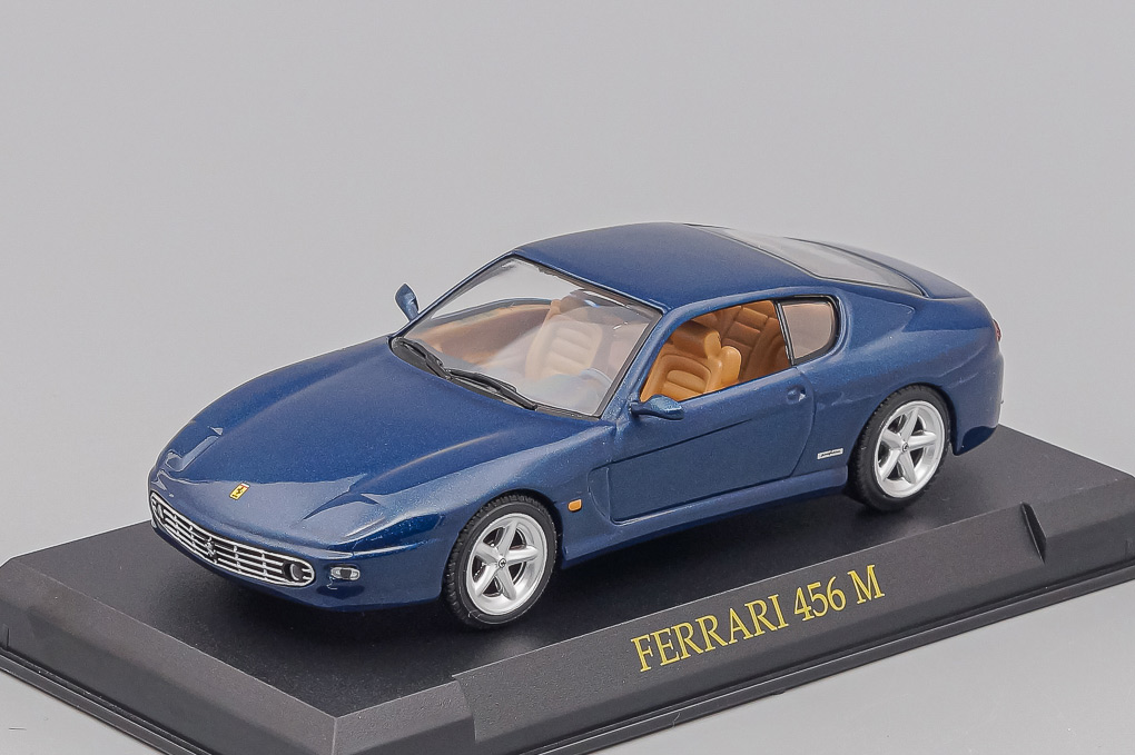 1:43 FERRARI 456 M GT, Ferrari Collection 31, blue - FC031-X5