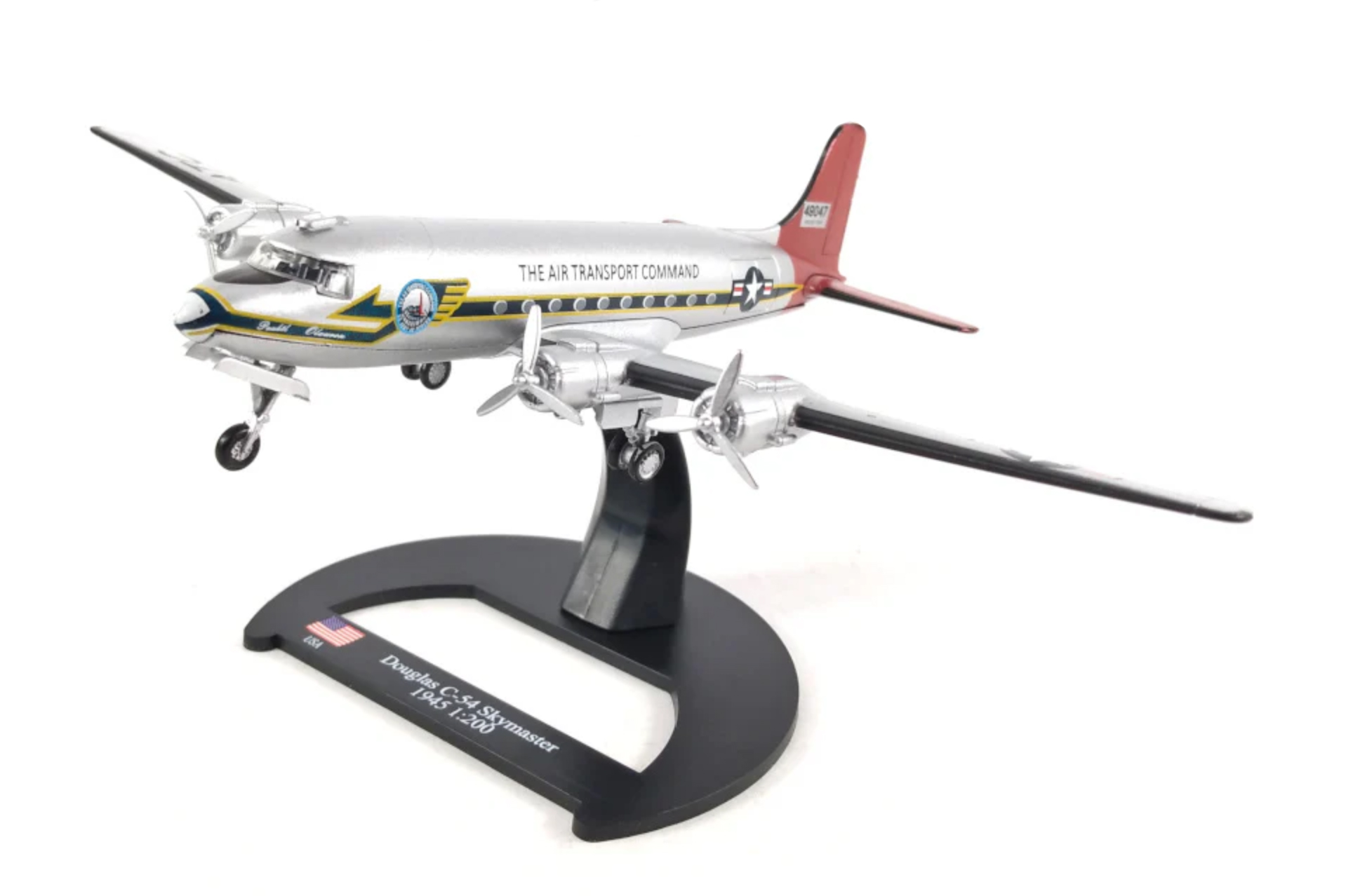 1:200 Douglas C-54 Skymaster 'Candy Bomber'  USA 1945, Самолеты Великой Отечественной Войны - S2W040