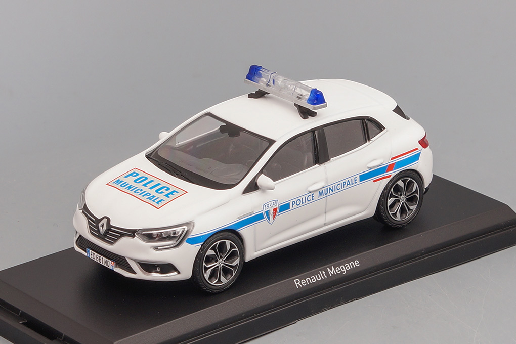 1:43 RENAULT Megane 'Police Municipale' 2016, white - 517722