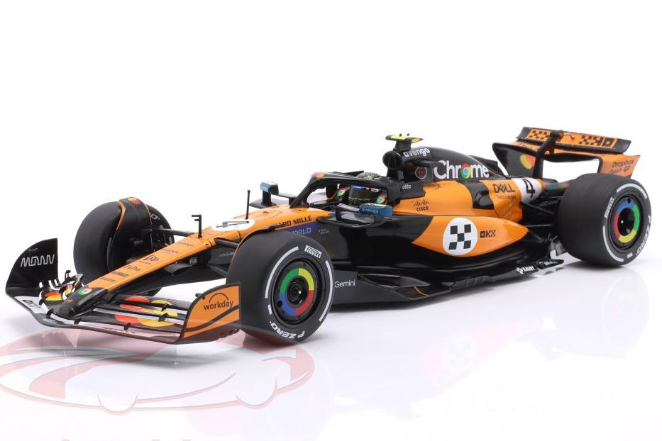 1:18 McLAREN MCL39 #4 Winner Monaco GP Formula 1 World Champion Lando Norris (2025) - S1818703