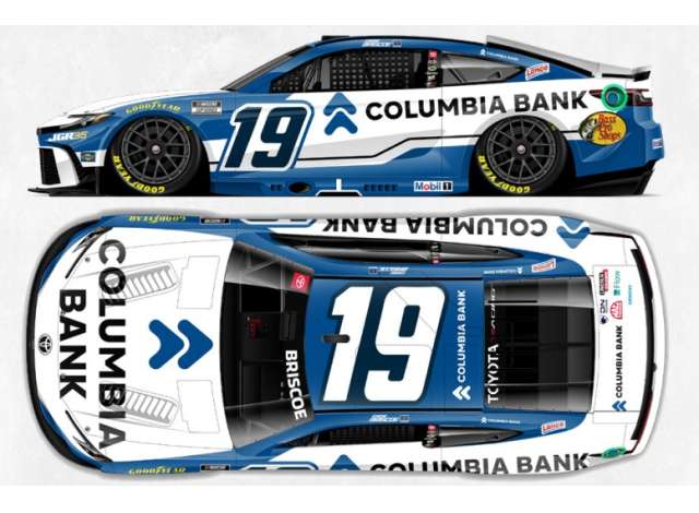1:64 Toyota Camry XSE #19 Chase Briscoe *Columbia Bank*, white/blue 2026 - C192661CBKCJ