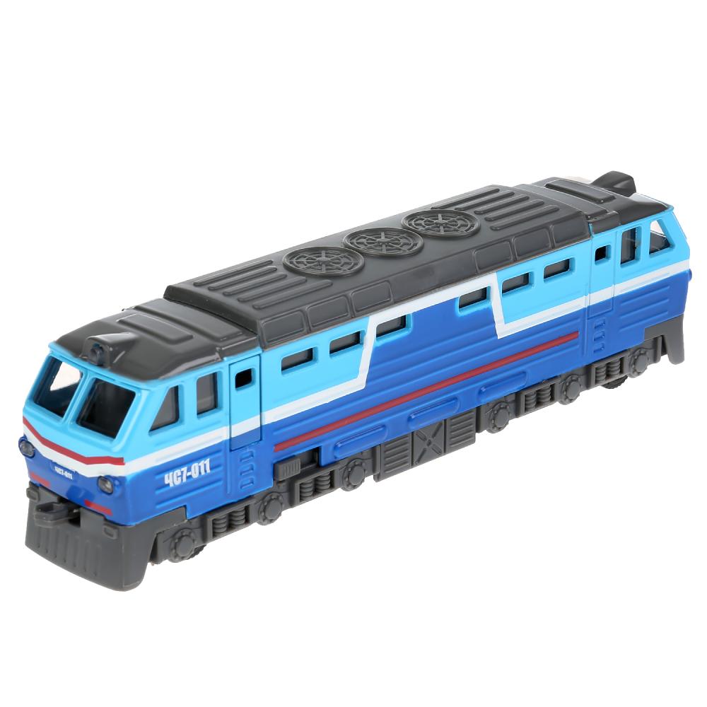 Электровоз синий, 19см - SB-16-91-BL-WB