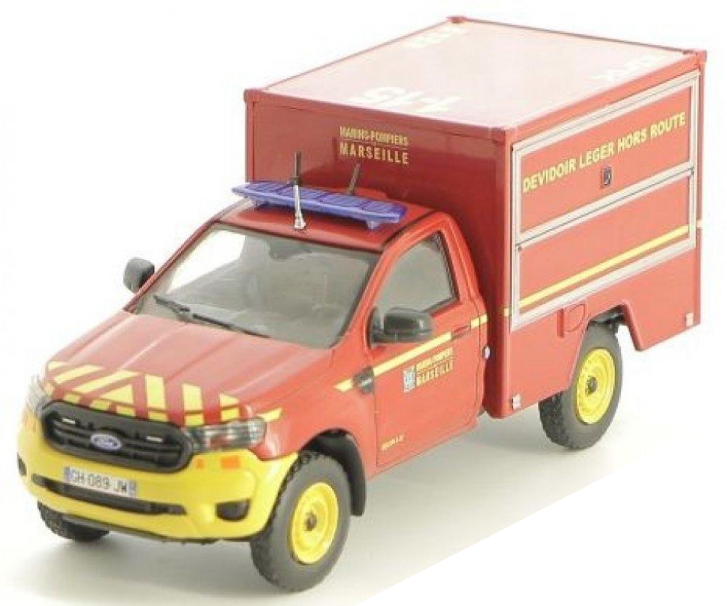 1:43 FORD Ranger VDLHR SPAC, Vehicules Legers Sapeurs-Pompiers № 58 - M2342-58