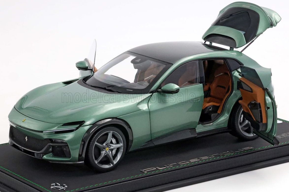 1:18 FERRARI Purosangue (2022), green - HE180052CDIE-VET
