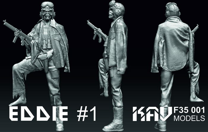1:35 Фигура Eddie #1 - F35 001