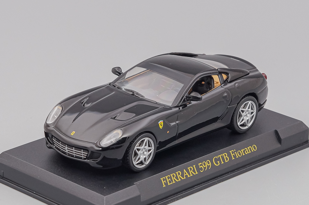 1:43 FERRARI 599 GTB Fiorano, Ferrari Collection 6, black - FC006-X3