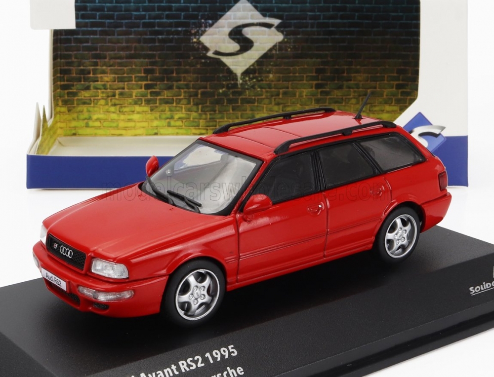 1:43 AUDI A4 Rs2 Avant Sw Station Wagon (1995) - Powered By Porsche, Red - 4310102