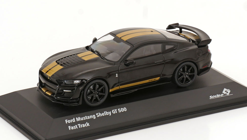 1:43 FORD Mustang Shelby GT 350 Fast Track (2020), black golden - S4311506