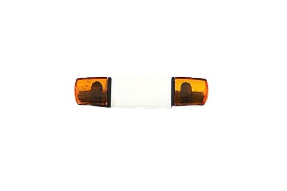 1:43 Проблесковый маяк Hella Light, белый/оранжевый - CAL-B-43-021OA