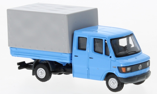 1:87 MERCEDES-BENZ L 307 D Doka blau - BRE36951