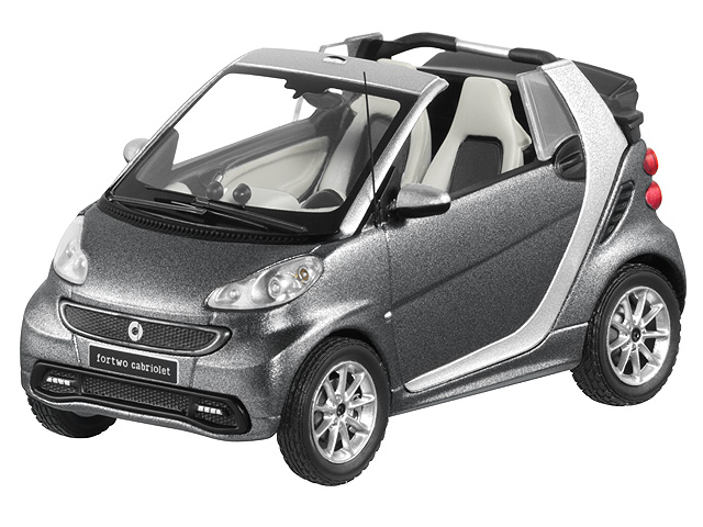 1:43 SMART ForTwo Cabriolet A451 (2014), anthracite - B66960170