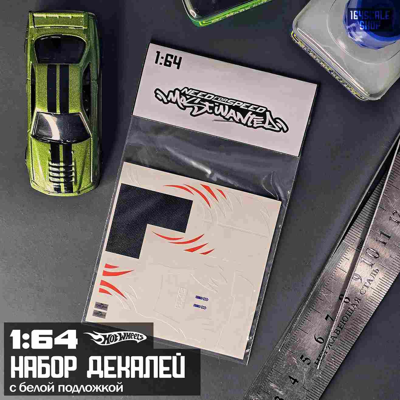 1:64 Декаль Need for Speed Most Wanted 'Earl Lancer Evolution' - CSA125