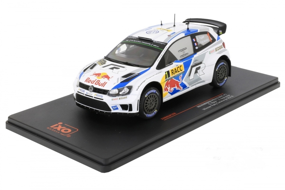 1:24 VOLKSWAGEN Polo R WRC #1 'Red Bull Volkswagen Motorsport' Ogier/Ingrassia победитель Rally Catalunya Чемпион мира (2014) - 24RAL018A