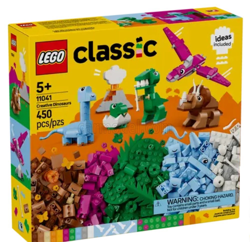 Сборная модель Lego Classic - Creative Dinosaurs - 450 штук - 11041