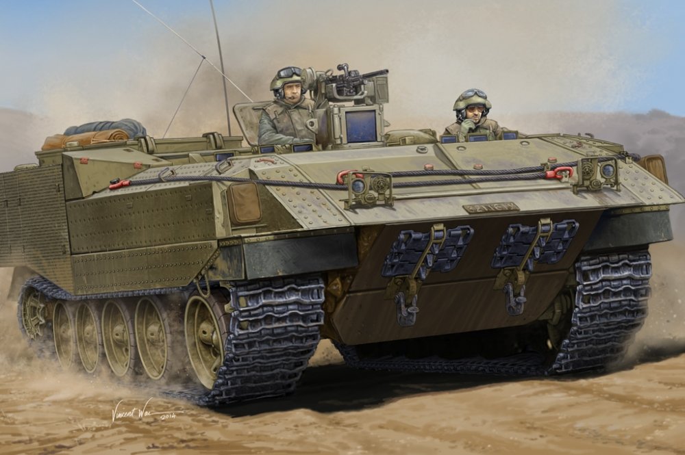 1:35 Сборная модель БТР IDF Achzarit APC - Early - 83856