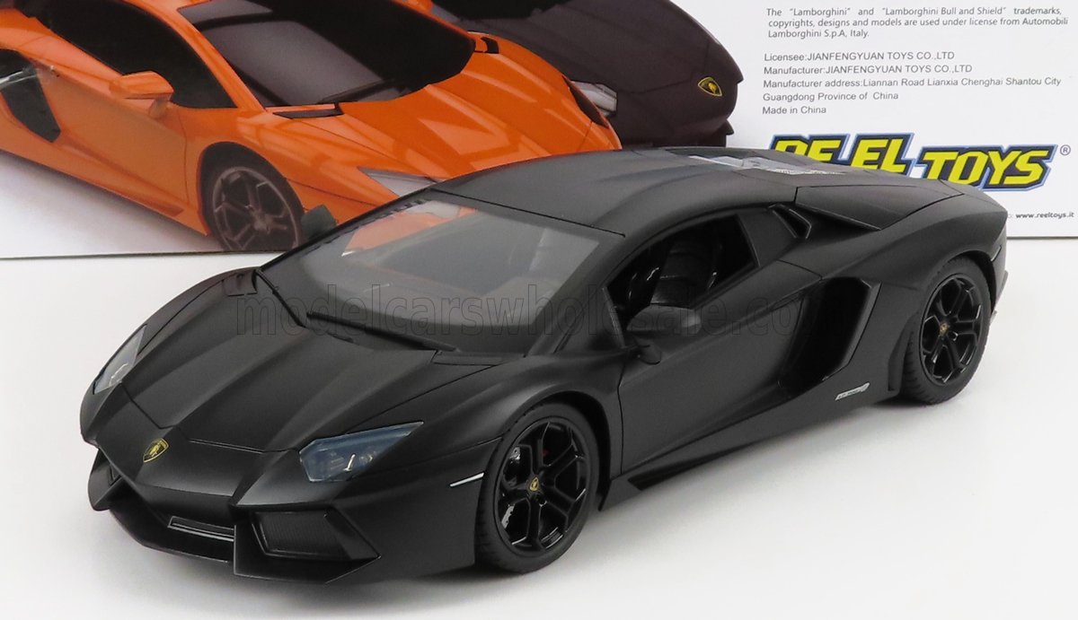 1:14 RC LAMBORGHINI Aventador Lp700-4 (2011), Matt Black - 2079-MBLACK