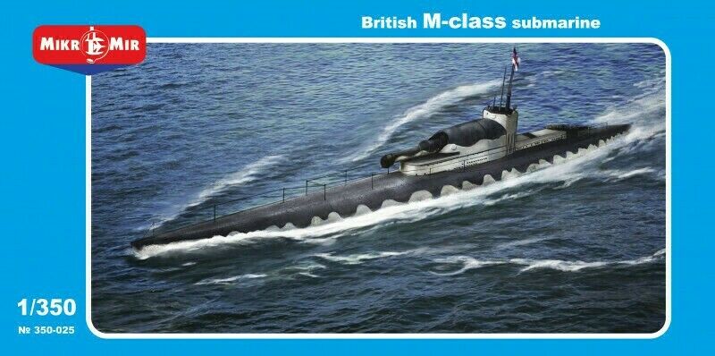 1:350 Сборная модель Подводная лодка М-класс - 350-025