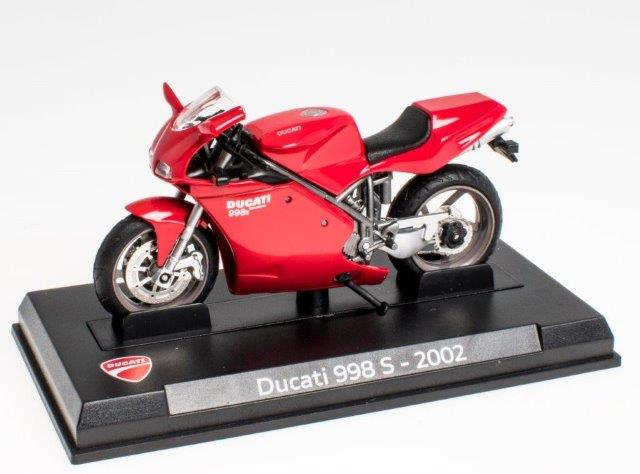1:24 DUCATI 998 S 2002 Red - DUC001