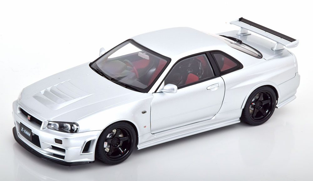 1:18 NISSAN Skyline GT-R (R34) Z-Tune, silver - 77461 (101616)