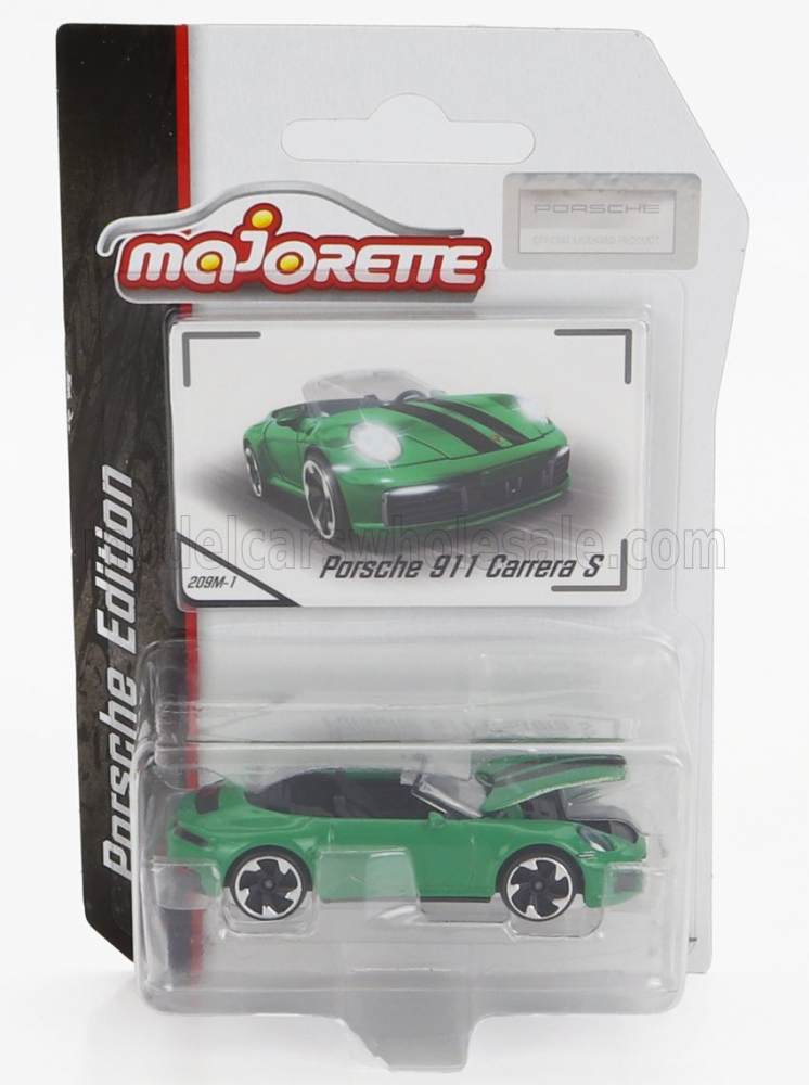 1:64 PORSCHE 911 991-2 Carrera S Cabriolet (2018), green - 212053062