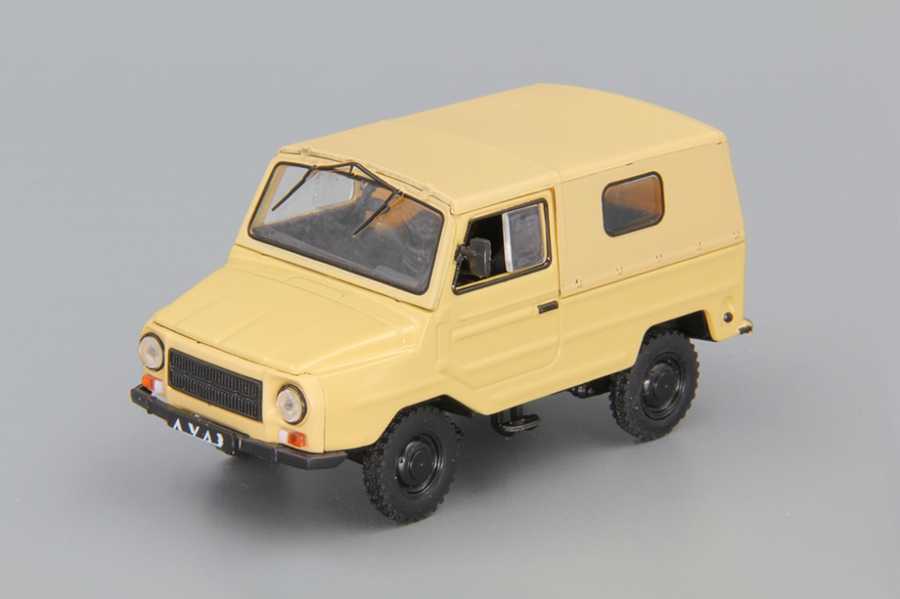 1:43 ЛУАЗ 969М, Автолегенды СССР 33, бежевый - AL033