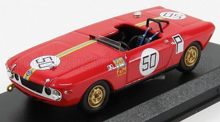 1:43 LANCIA Fulvia Hf 1.6 F&m Special N50 1000km Nurburgring (1969) Munari - Aaltonen, Red - 9741