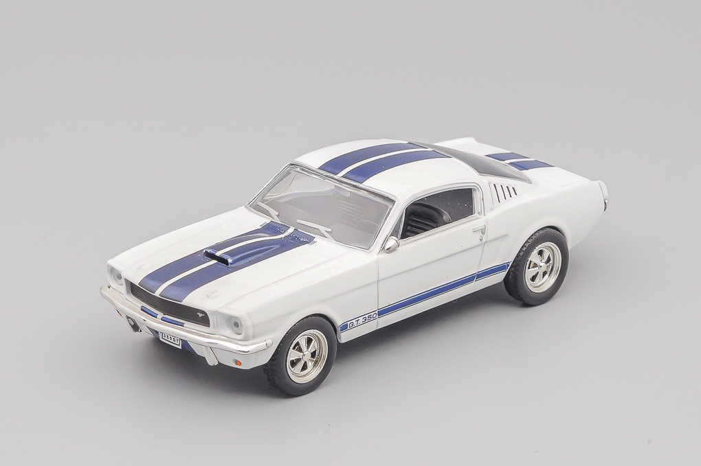 1:43 SHELBY 350GT, Суперкары 15, white - SUP015