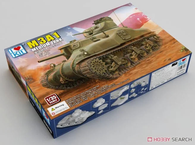 1:35 Сборная модель Средний танк M3A1 - 63516