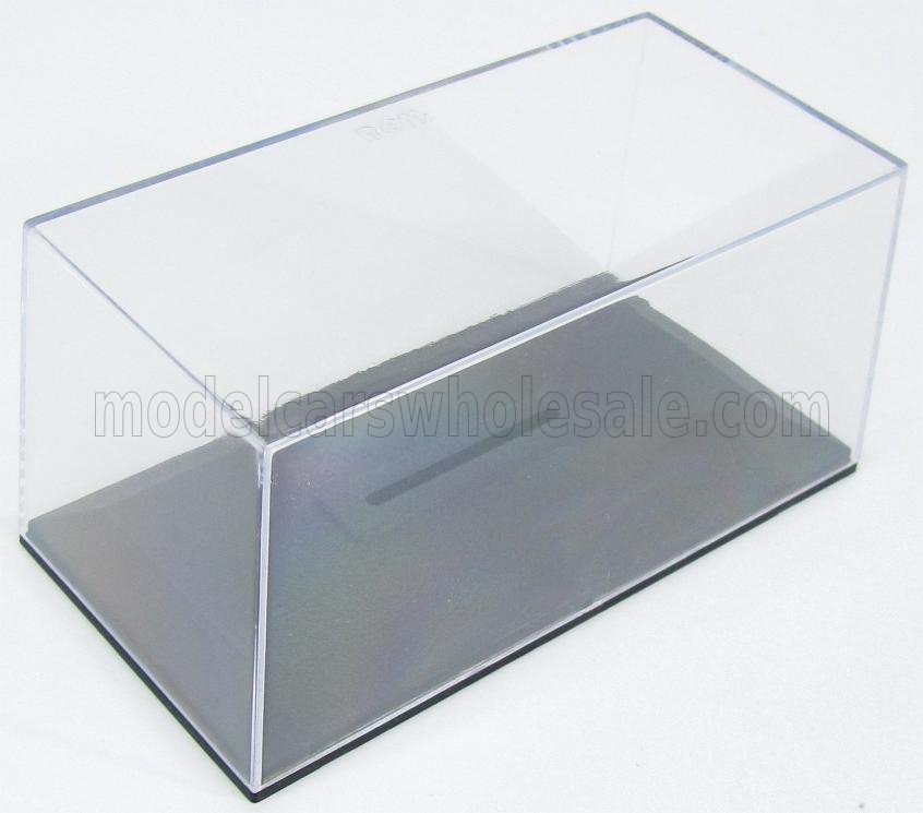 1:43 VETRINA DISPLAY BOX Lungh.lenght Cm 13.3 X Largh.width Cm 6.8 X Alt.height Cm 6.2 (altezza Interna Interior Height Cm 5.0), Plastic Display - BOX1+BASE1