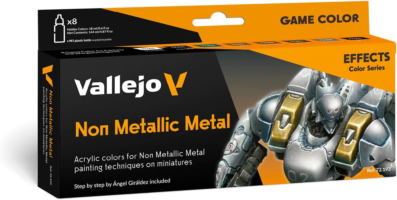 Набор акриловых красок Game Color Неметаллический металл / Non Metallic Metal - 72193