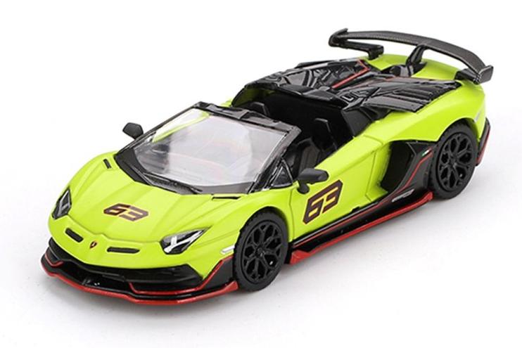 1:64 LAMBORGHINI Aventador SVJ 63 Roadster LHD, light yellow - MGT00887-L