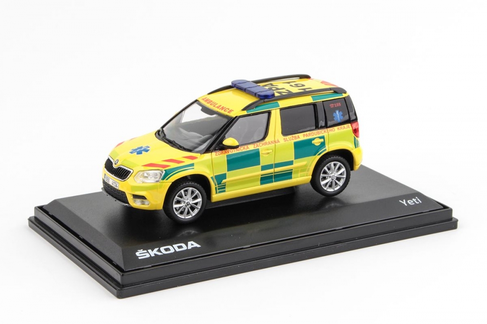 1:43 SKODA Yeti FL (2013) - EMS Of Pardubice Region 161 - 031XO01