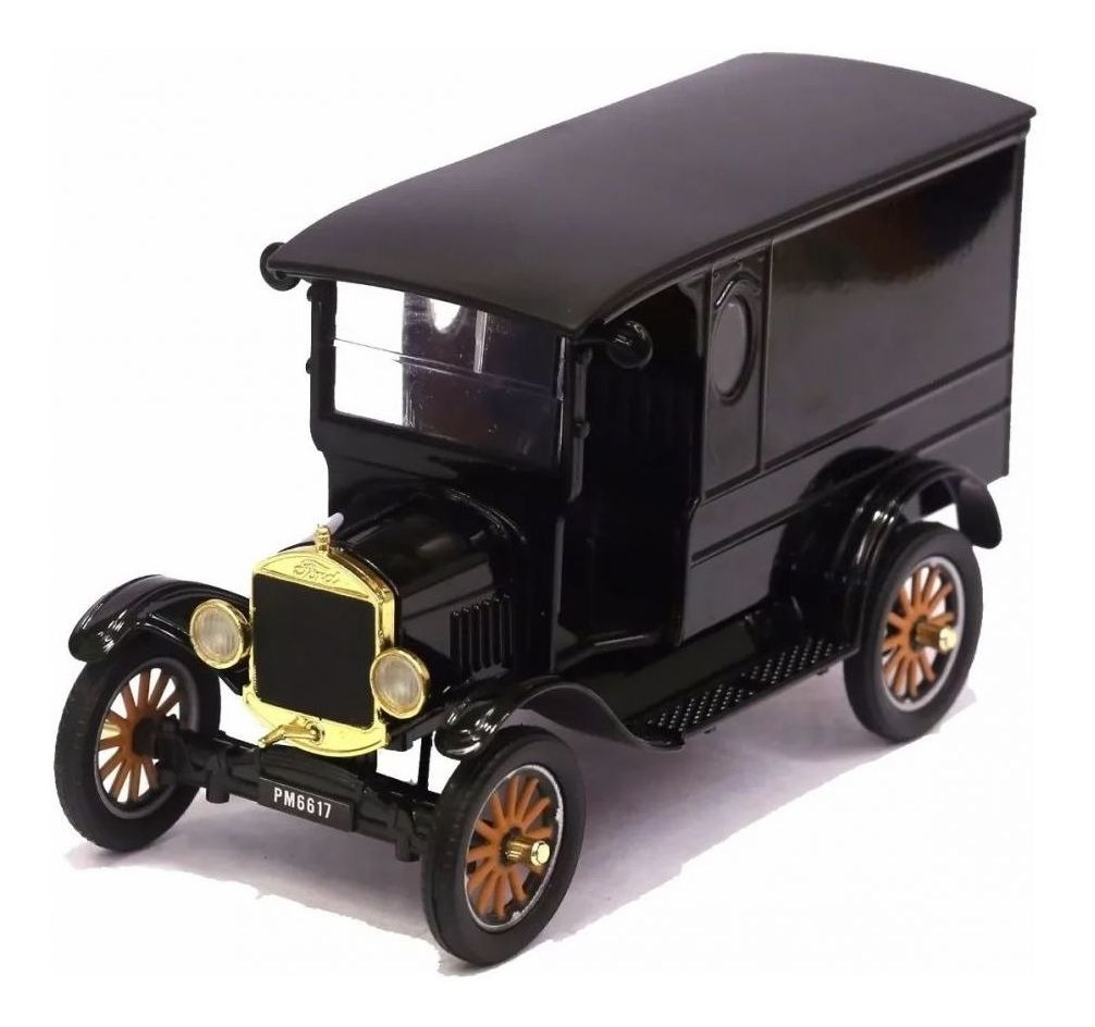 1:24 FORD T Model Paddy Wagon фургон (1925), черный - 79316PTM