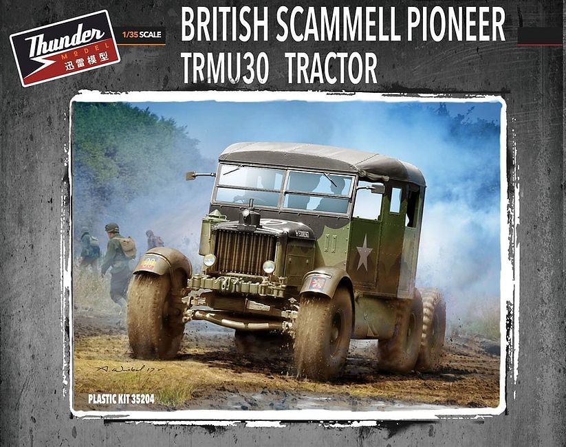 1:35 Сборная модель Британский седельный тягач Scammell Pioneer - TM35204