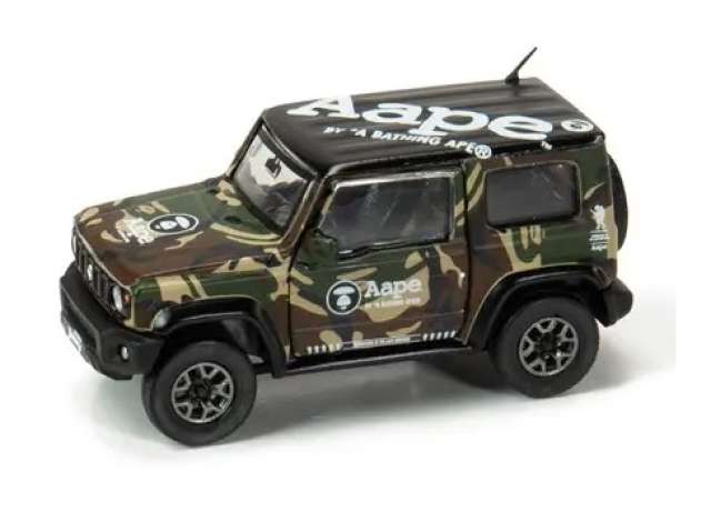 1:64 SUZUKI Jimny (JB74) *Aape*, army camouflage 2018 - BM64B0011Rhd