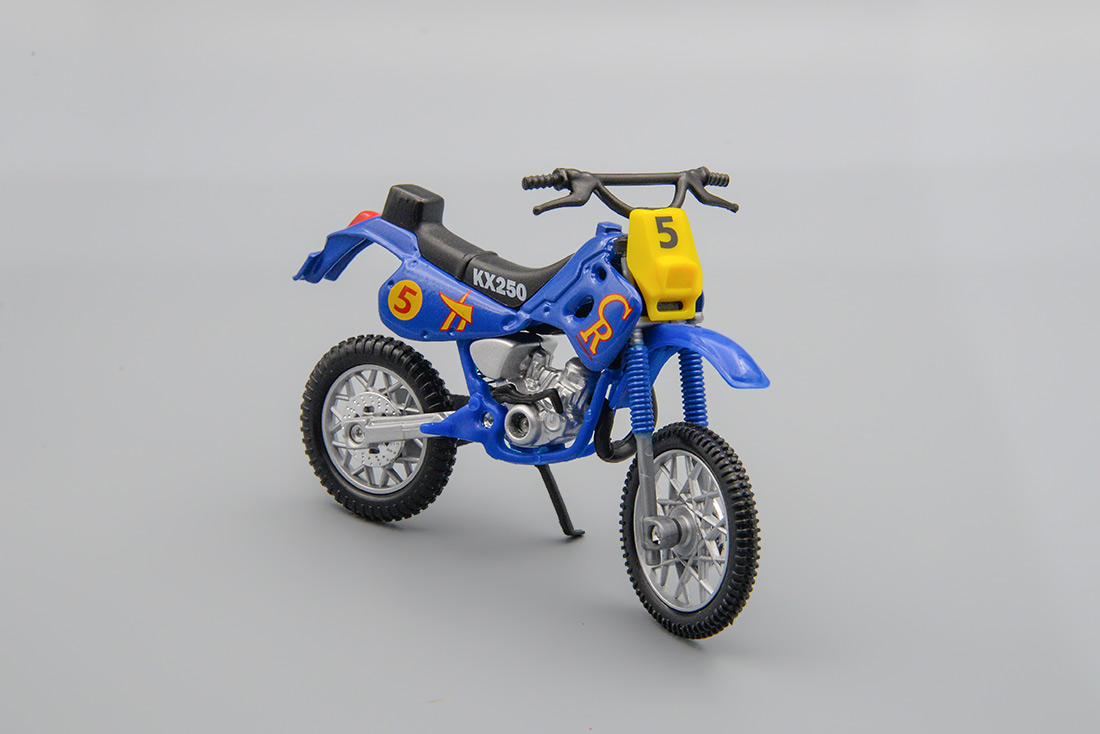 1:18 KAWASAKI KX250 Cross, Blue - M5001-2-BL