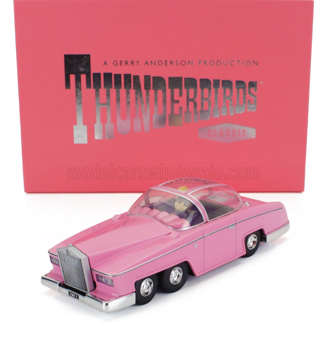 1:36 G.ANDERSON Rolls Royce Thunderbirds - Lady Penelope's Fab 1 - Coffret Box, Pink - CC00605