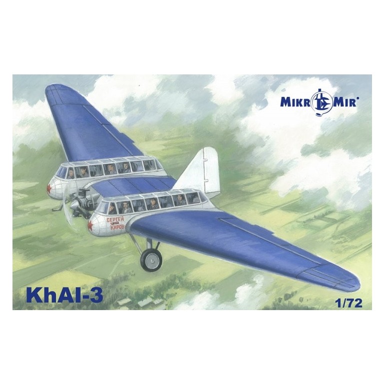 1:72 Сборная модель Самолет ХАИ-3 - 72-014