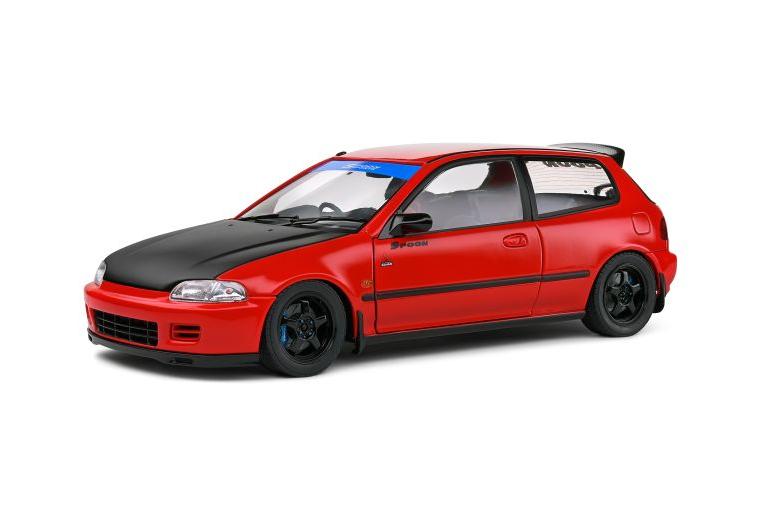 1:18 HONDA Civic (EG6) Works Spoon (1991), red/black - S1810403