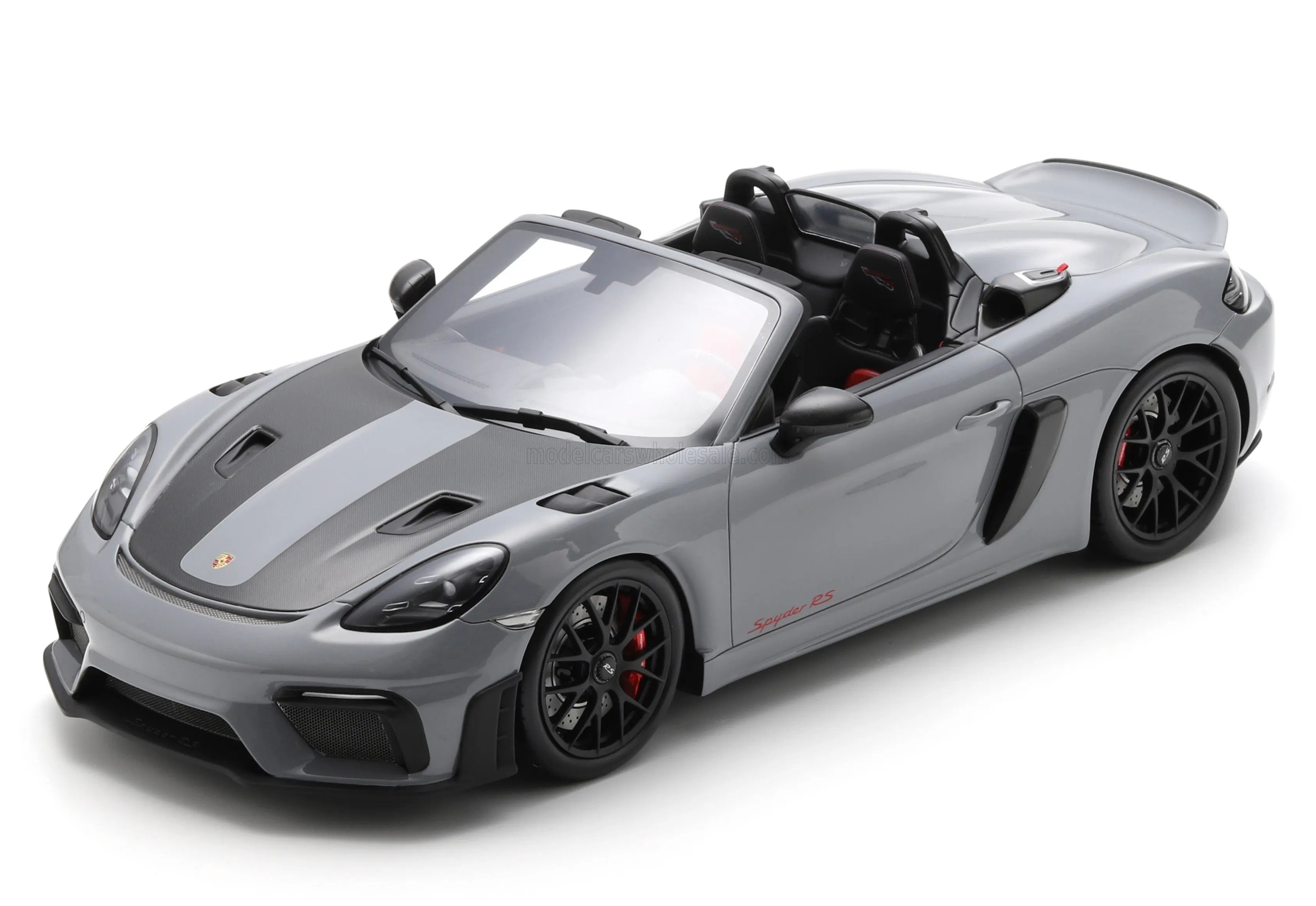 1:12 PORSCHE 718 Spider RS Weissach Package (2023), nardo grey - 12S065