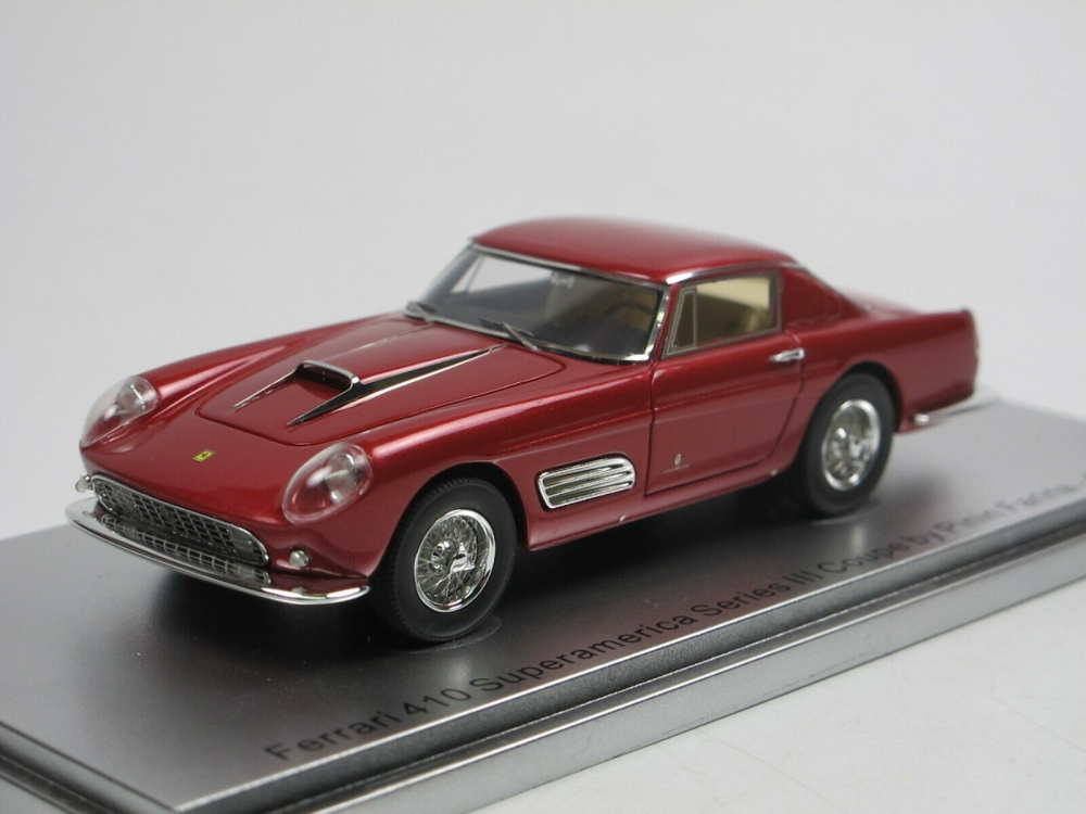 1:43 FERRARI 410 Superamerica Series III Pininfarina Coupe 1958 Red Metallic - KE43056130