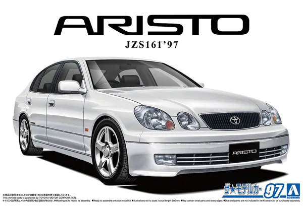 1:24 Сборная модель Toyota Aristo V300 Vertex Edition - 06195
