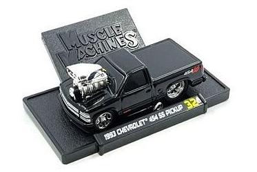 1:64 CHEVROLET 454 SS Pick-Up 32 (1993), black - 15572BK-MJ