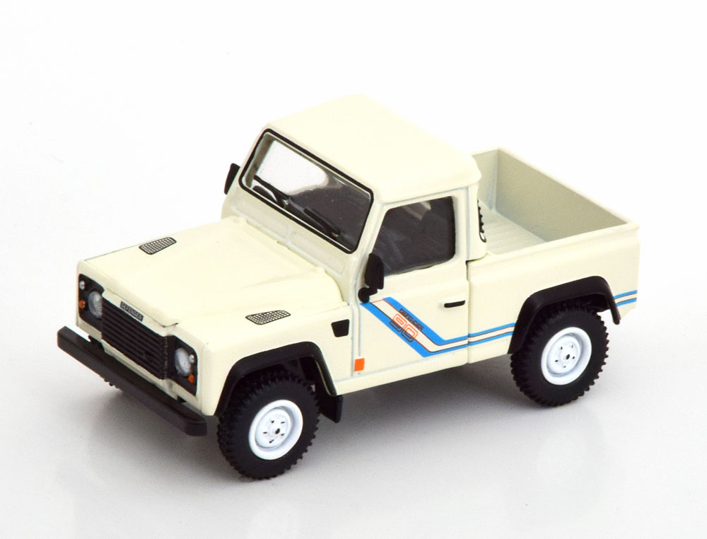 1:64 LAND ROVER Defender 90 Pick Up, white - MGT00338-L