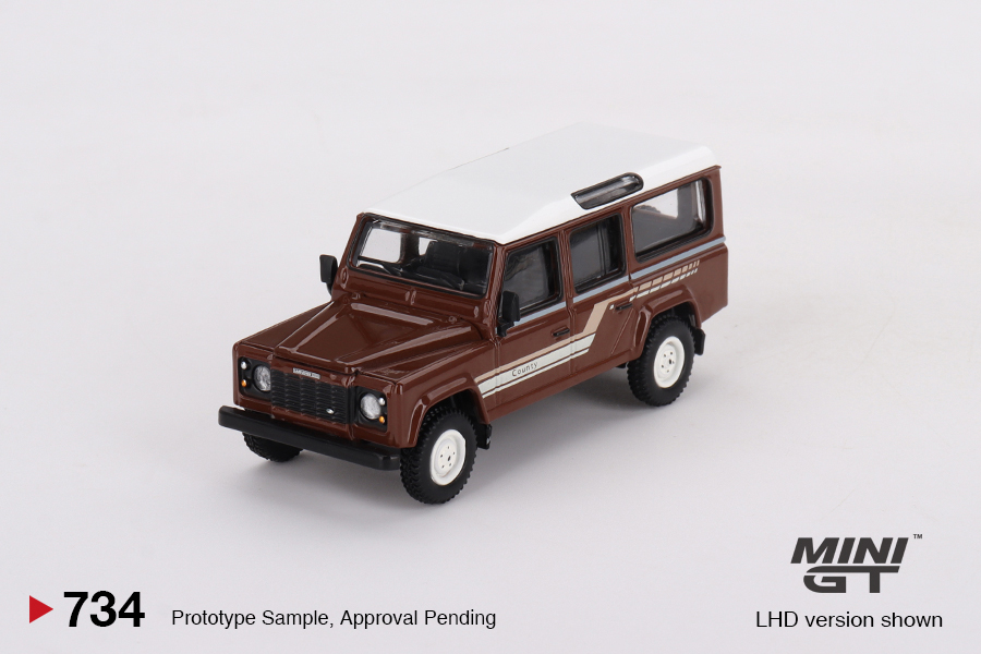 1:64 LAND ROVER 110 'County' (1985), brown - MGT00734