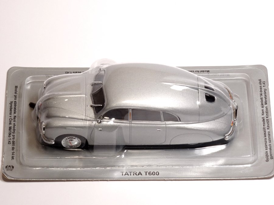 1:43 TATRA T600, Kultowe Auta 157, silver - kul157