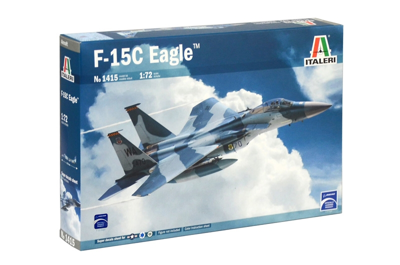 1:72 Сборная модель Американский истребитель-бомбардировщик McDonnell Douglas F-15C Strike Eagle - 1415